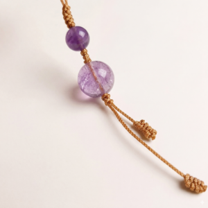 PICKLNN Amethyst Crystal Pendant