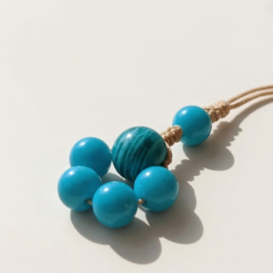 PICKLNN Artisan Woven Bead Pendant