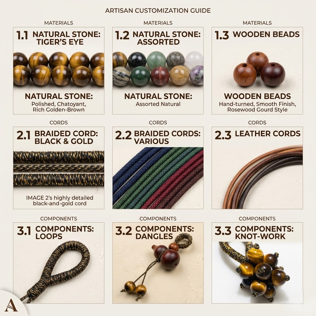 PICKLNN Wooden Beads