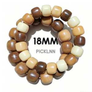 18mm Multi-Tone Bodhi Strand- 2Pcs