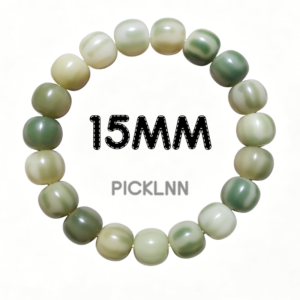 Picklnn 15MM Bodhi bead bracelet fidget- Watermelon