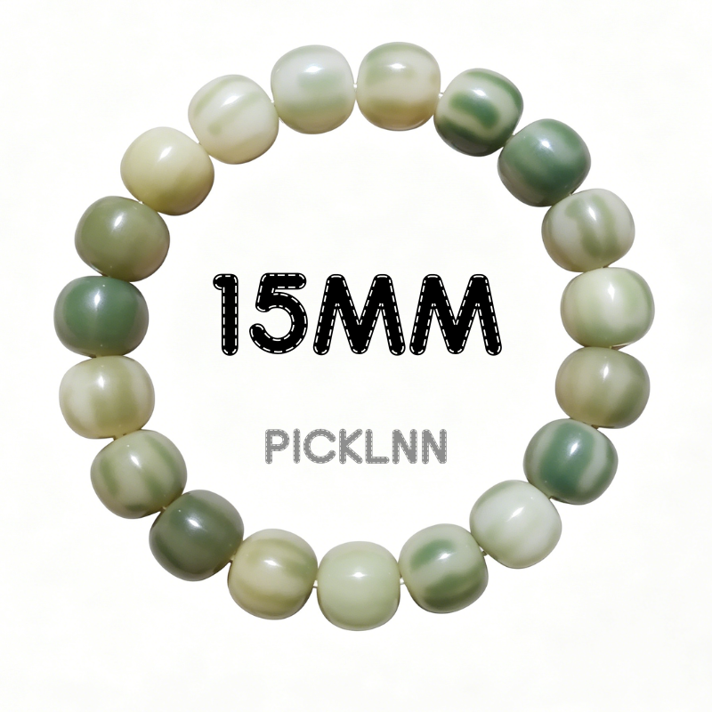 Picklnn 15MM Bodhi bead bracelet fidget- Watermelon