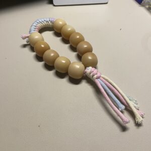 10-bead 20mm natural bodhi handheld fidget