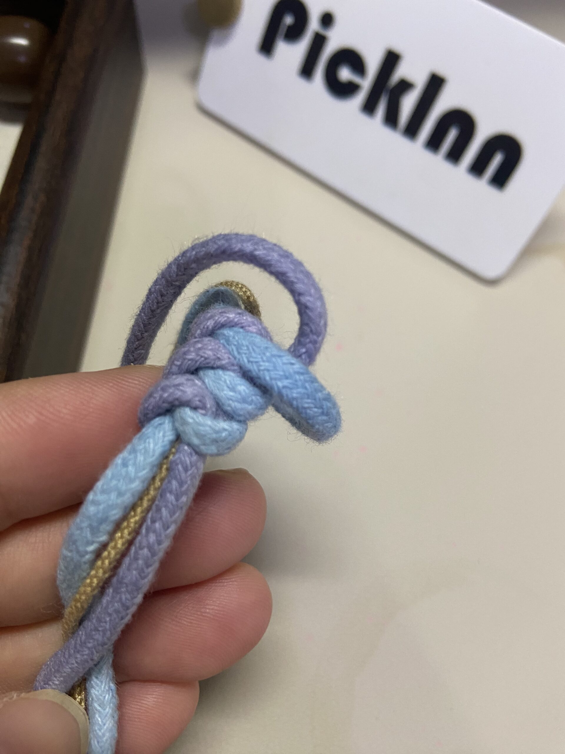 14-Bead 20mm Natural Bodhi Bead Handheld Fidget with Colorful Cord 5 14-Bead 20mm Natural Bodhi Bead Handheld Fidget with Colorful Cord - Image 5