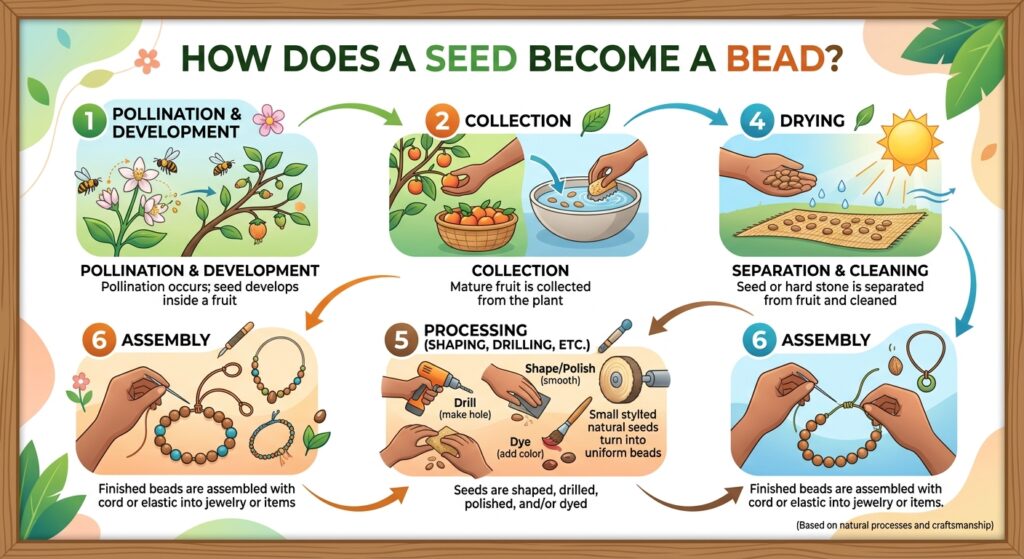 How Does a Seed Become a Bead