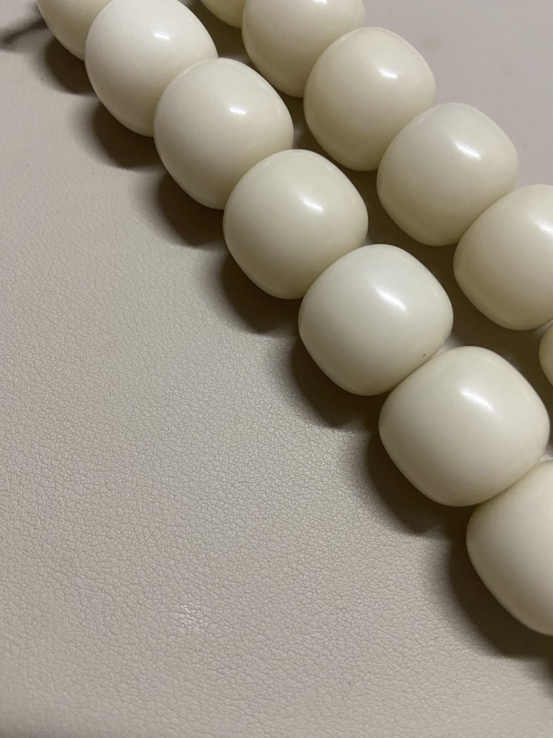 20mm Natural Bodhi Handheld Fidget – Handmade Bead Worry Beads 2 18mm natural Bodhi handheld fidget beads 20mm natural Bodhi beads