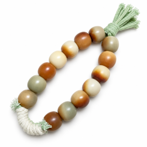 18mm natural Bodhi handheld fidget beads green