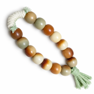 18mm natural Bodhi handheld fidget beads green