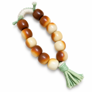 18mm natural Bodhi handheld fidget beads green