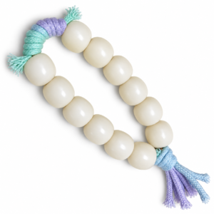 18mm natural Bodhi handheld fidget beads blue lavender